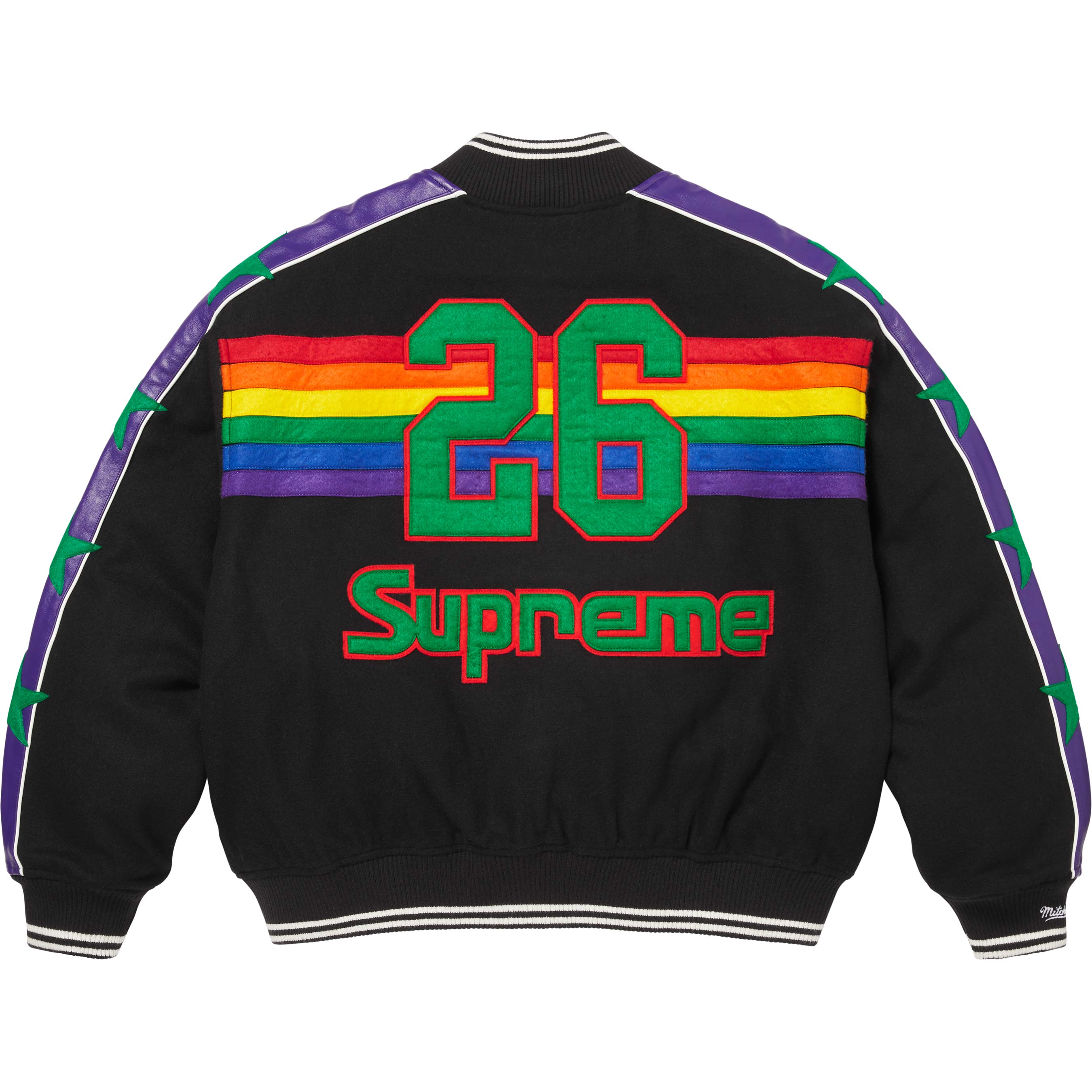 Supreme®/Mitchell & Ness® Teams Varsity Jacket view 15